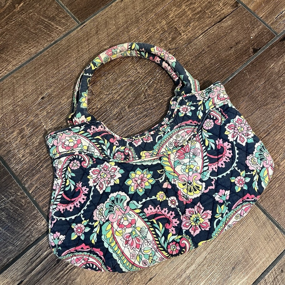 Vera Bradley Girls Mini Tote in Petal Paisley Dress Up Play Well Loved